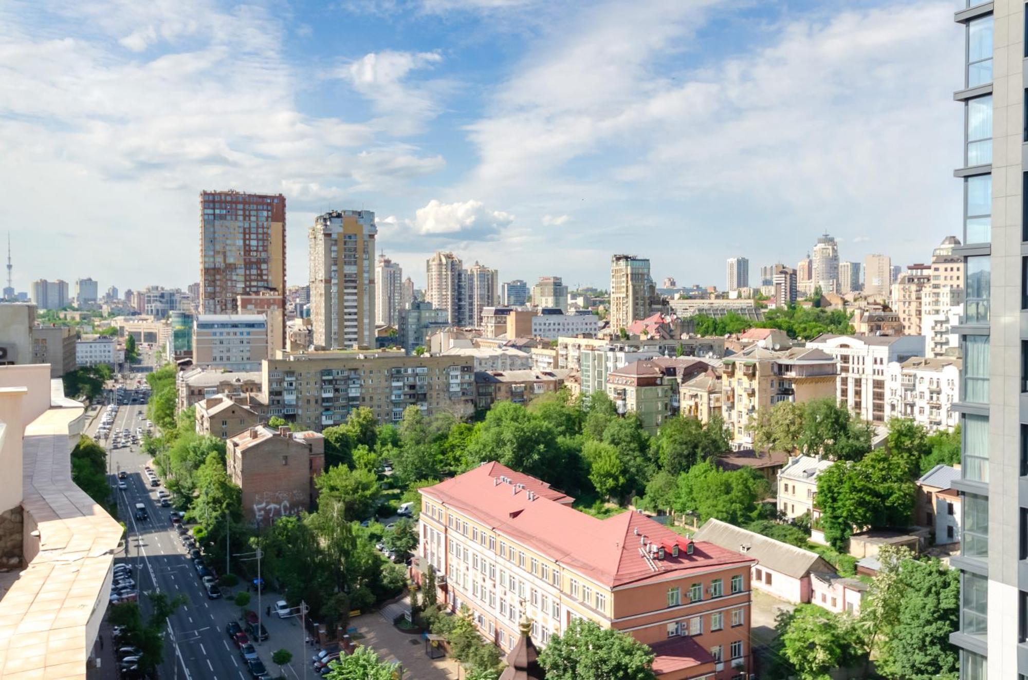 Petrovdom Inn Rc Diplomat Hall -The Smart Hotel Apartment Panoramic City View I Kiev Esterno foto